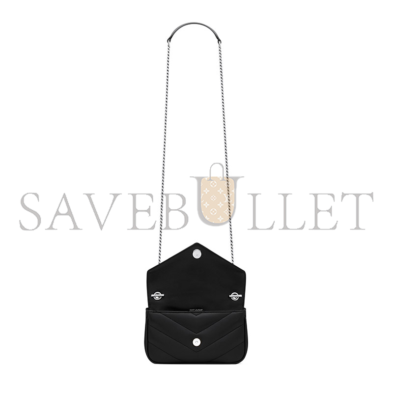 YSL LOULOU MINI IN LAMBSKIN 821749AAE4Y1000 (20*12*5cm)